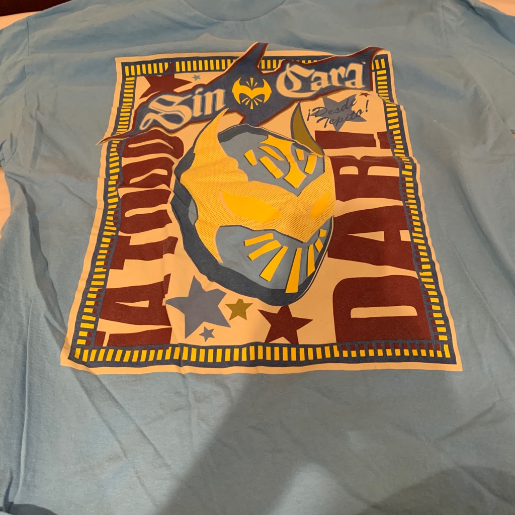 Mens Wwe Wrestling Sin Cara TShirt